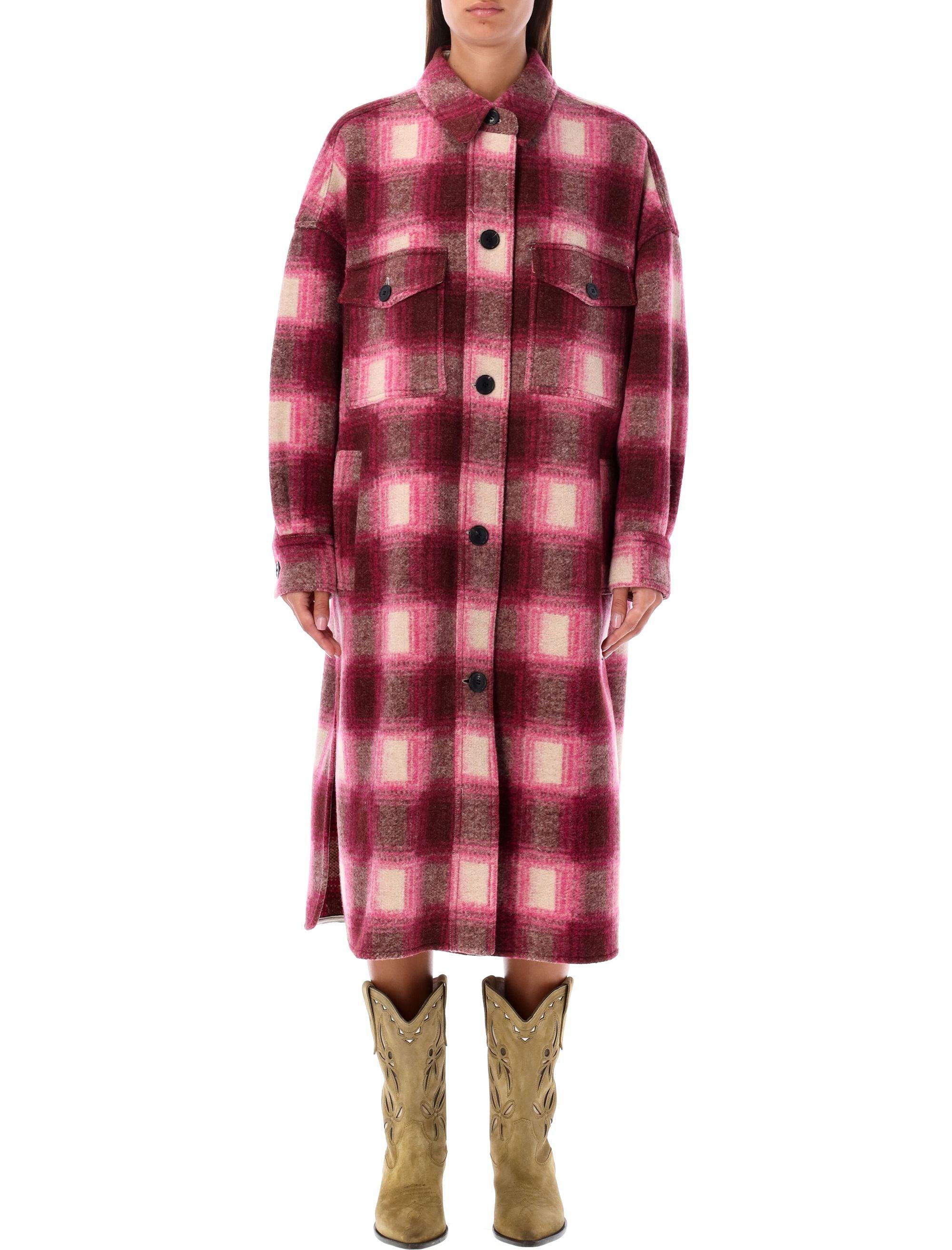 Isabel marant red coat Clearance