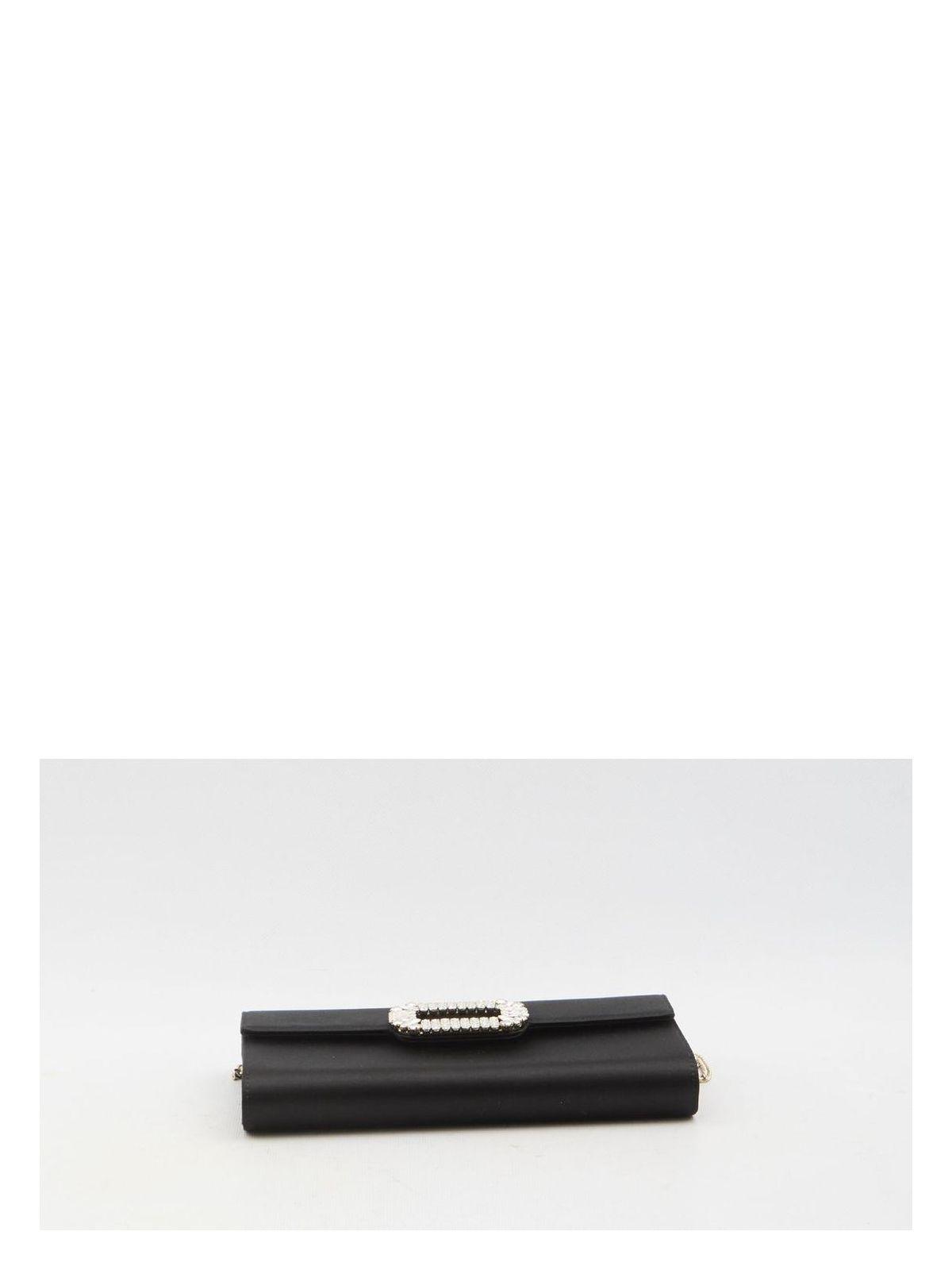 Roger Vivier Sexy Choc Clutch in White | Lyst
