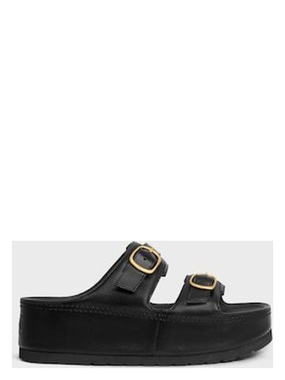 Celine Wedge Mule 50 in Black | Lyst