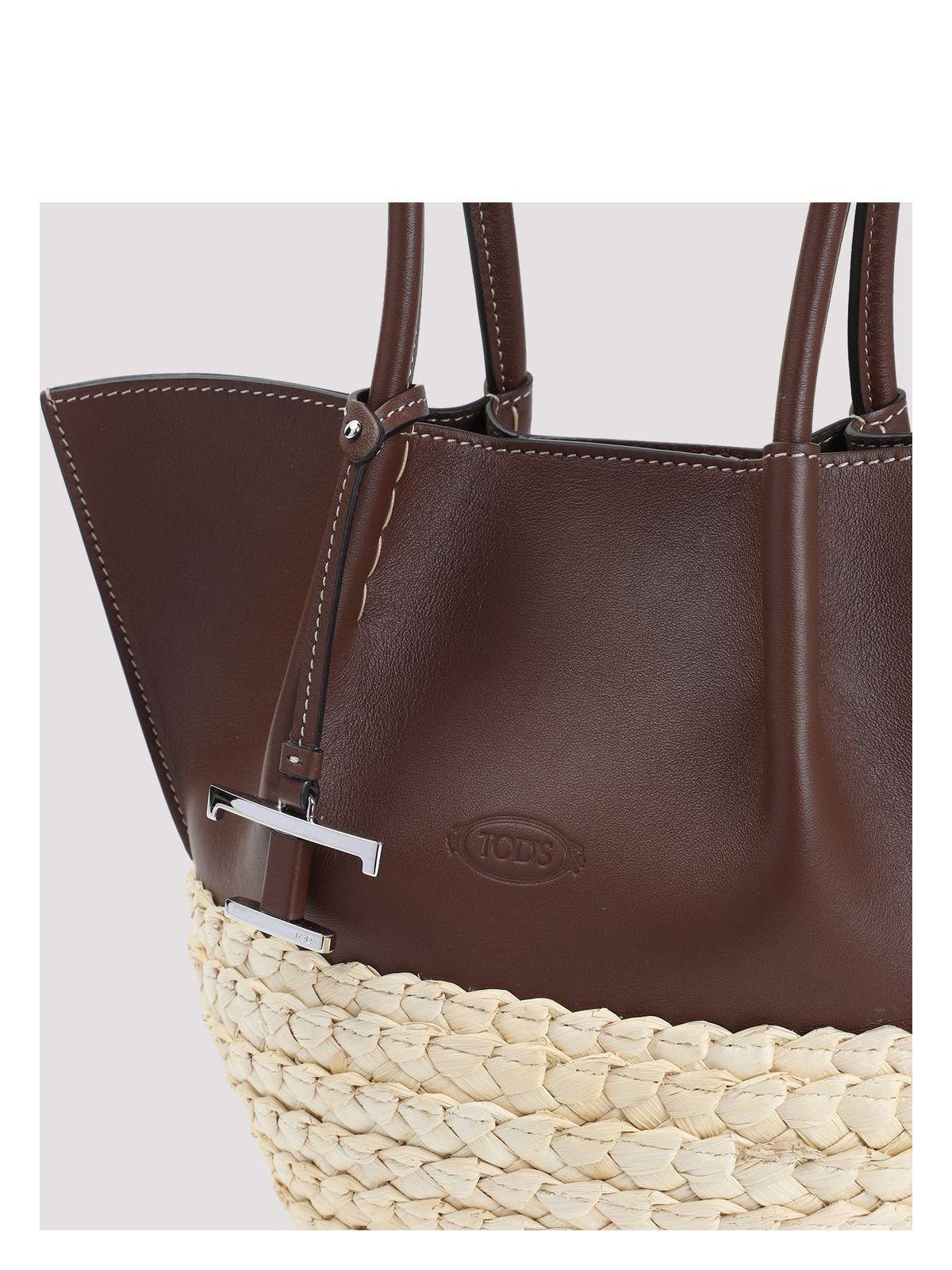 トートバッグ TOD`S BROWN BUX MEDIUM SHOPPING TOTE Tod's Medium Bux Tote Bag | Brown | FARFETCH BN
