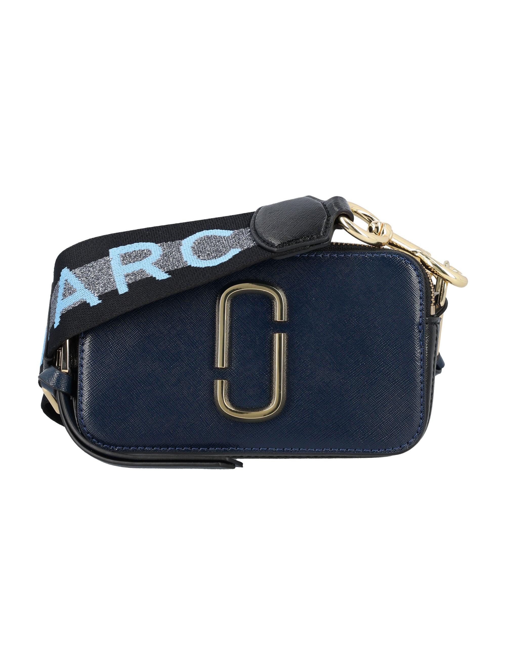 The Marc Jacobs Snapshot Leather Crossbody Bag - Blue