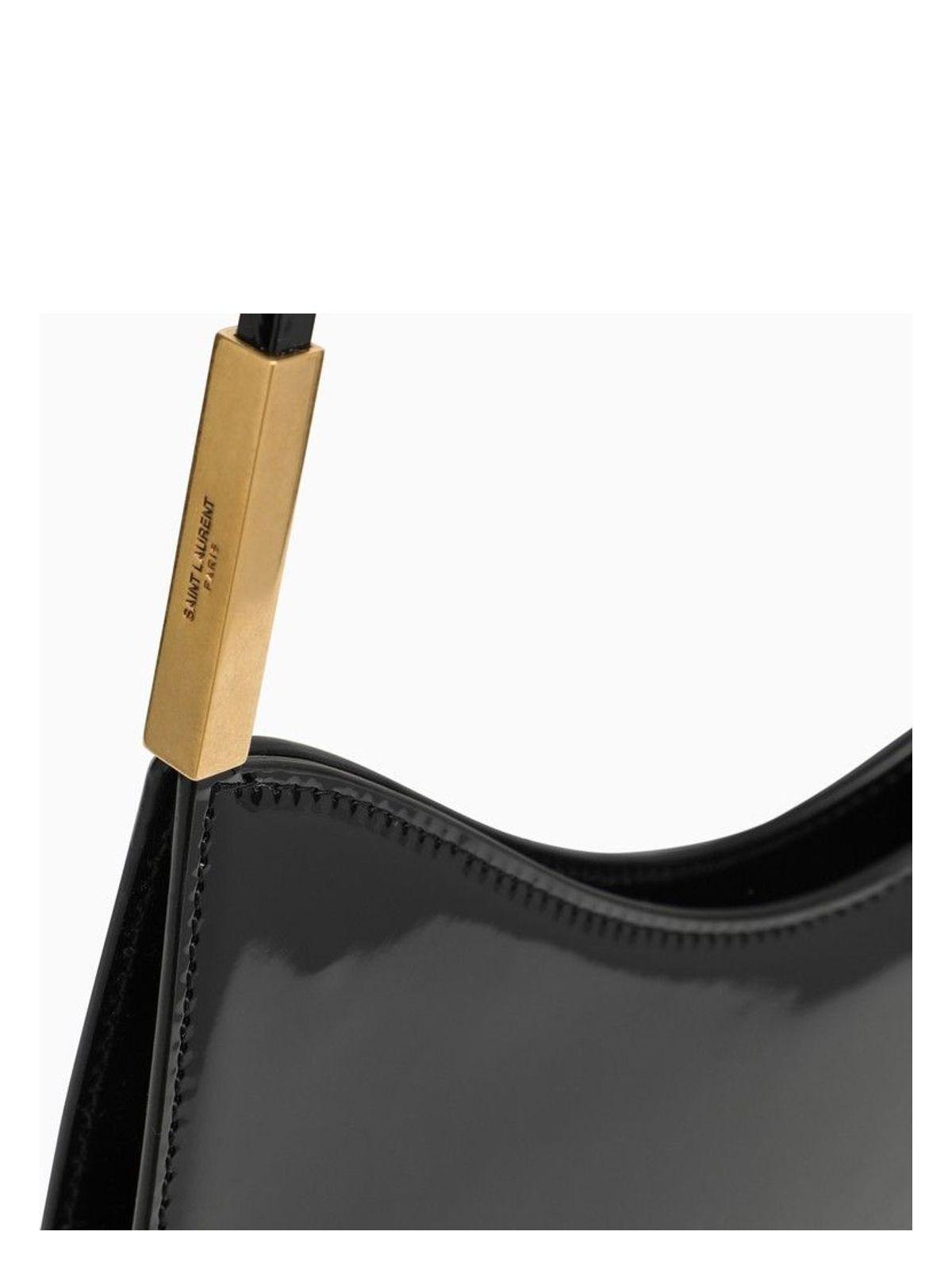 ショルダーバッグ・ポシェット SAINT LAURENT BLACK LEATHER BO SADIE SHOULDER BAG Saint Laurent Black Leather Bo Sadie Shoulder Bag | italist