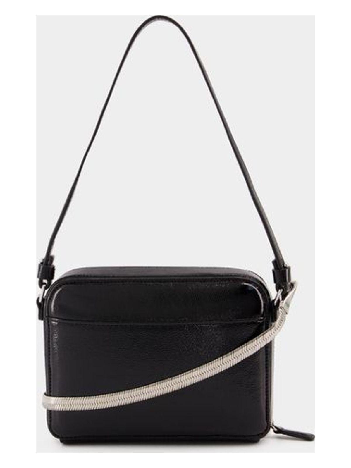ショルダーバッグ・ポシェット Courreges Cloud Chained Handbag In Black Leather 24502853_54693467_600.jpg