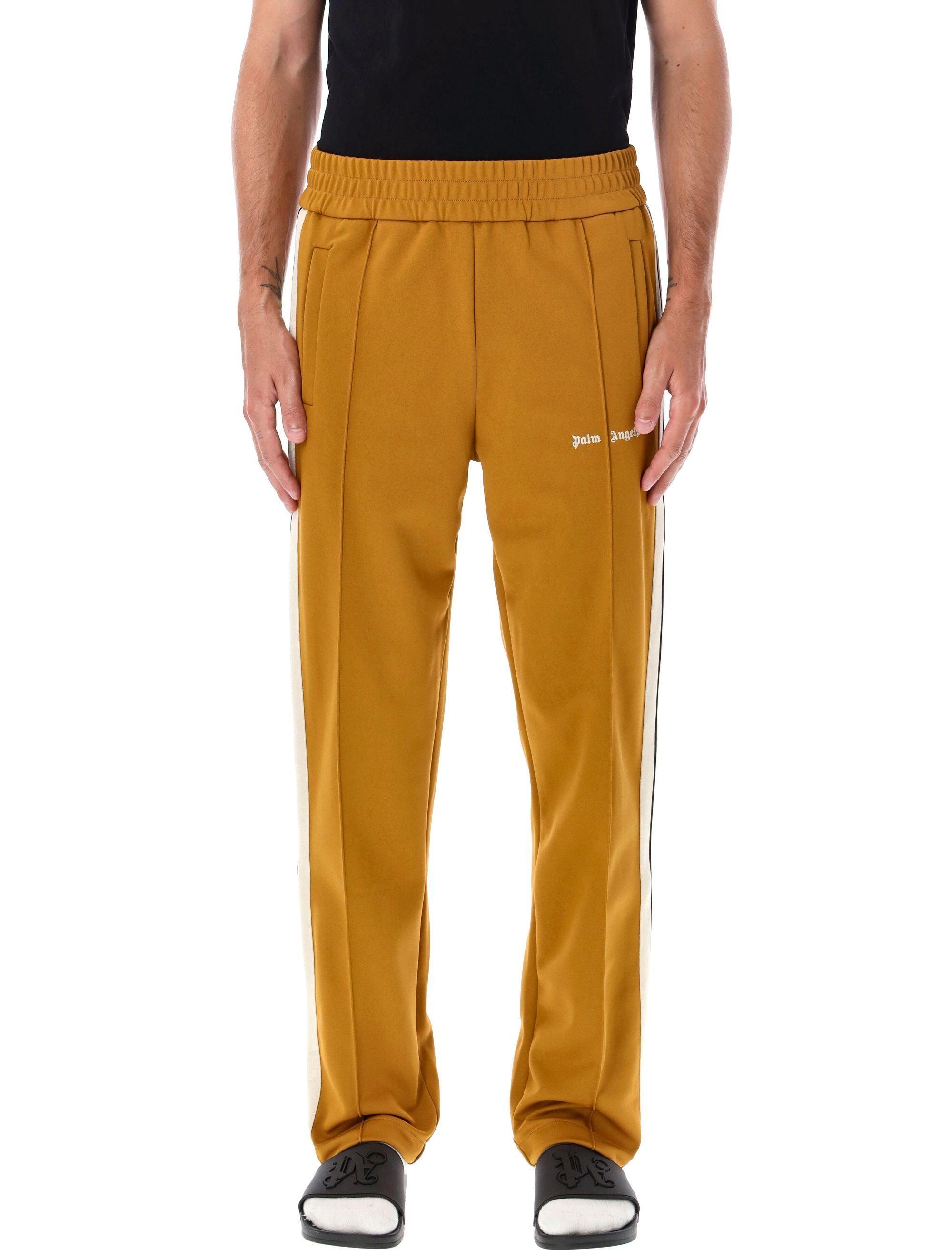Palm Angels Jogging Track Pants in Yellow for Men Lyst UK