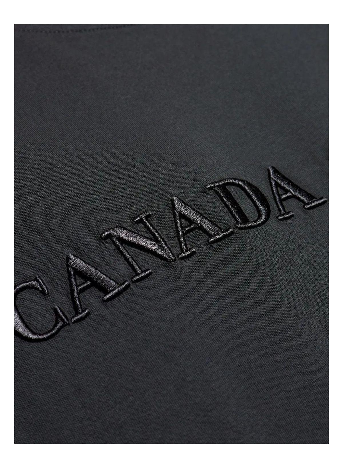Canada Goose Emersen T-Shirt Embr Wordmark in Black for Men