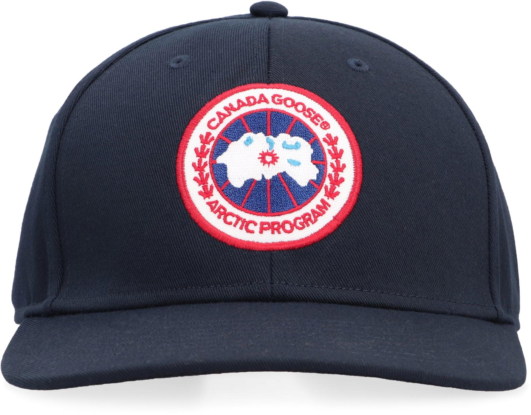 Canada Goose Artic Logo Baseball Cap in Blue for Men | Lyst