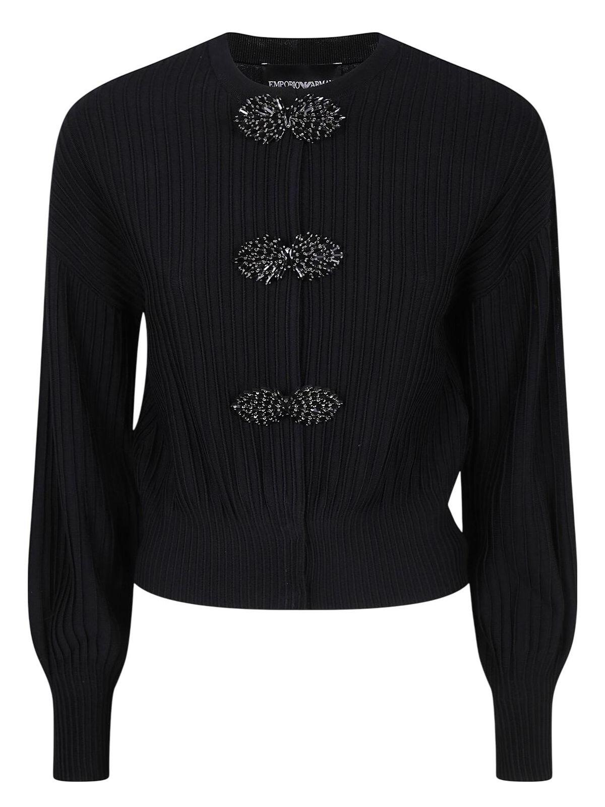 EMPORIO ARMANI ダブルZIP カーディガン プルオーバー ニット