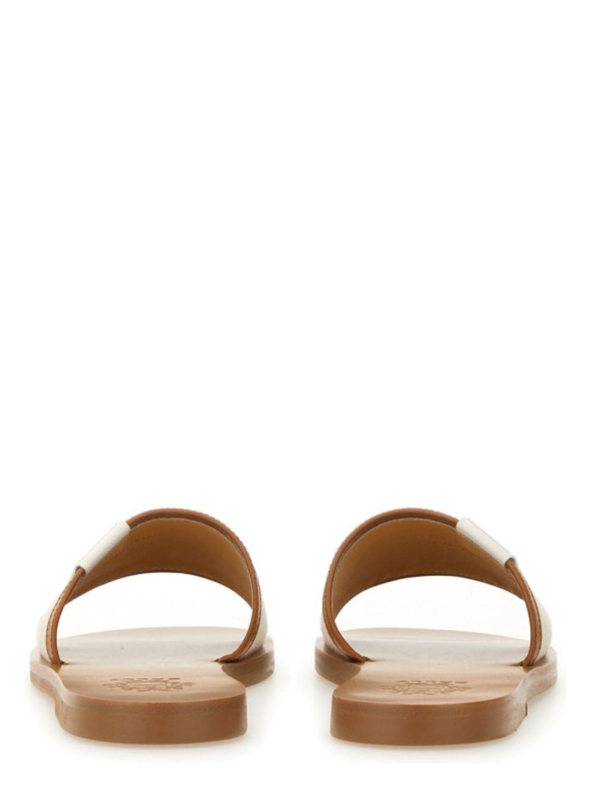 【関税&送料込】Bally Slide Sandal Sollie Bally Slide Sandal Sollie in Natural | Lyst