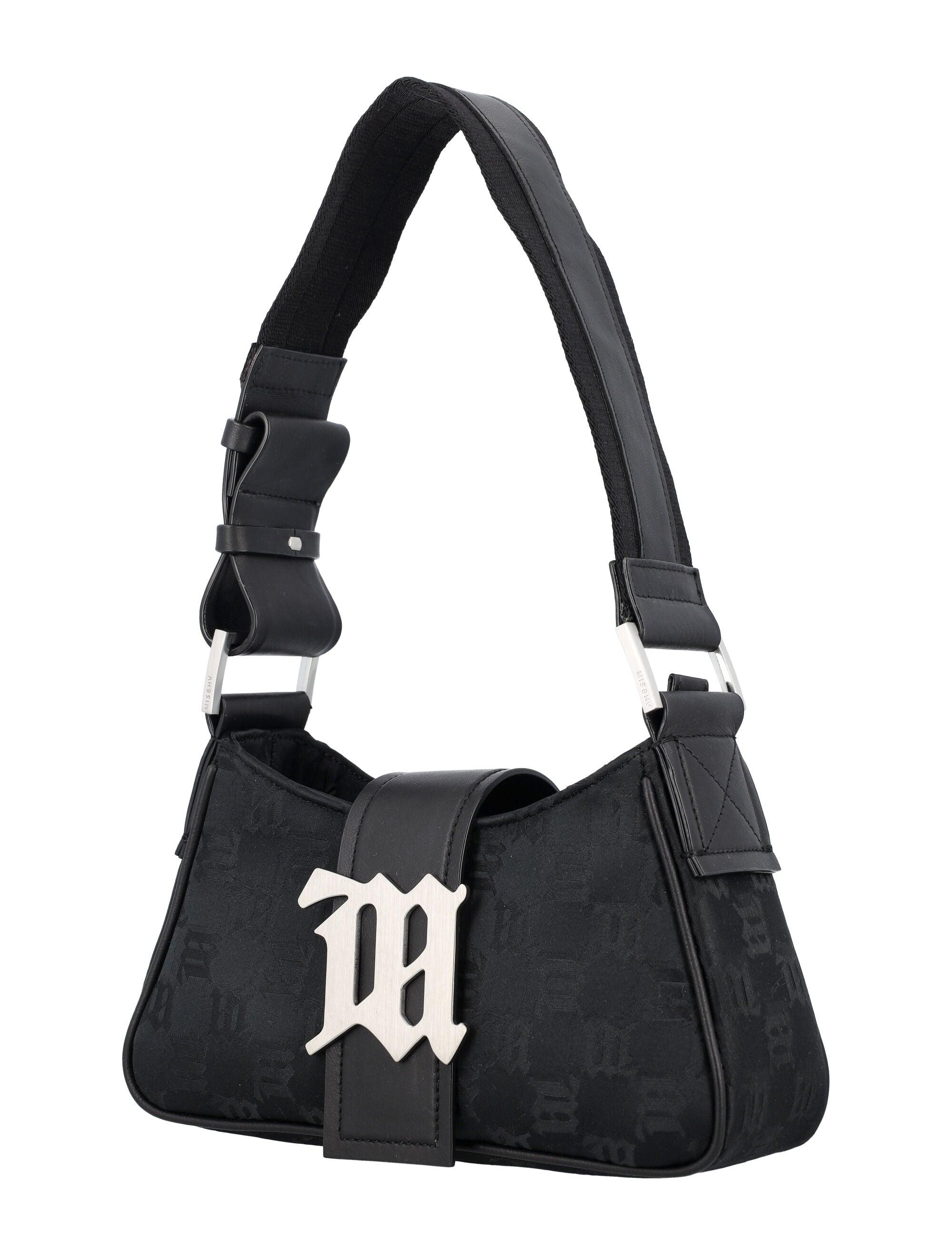 MISBHV 'monogram 90's Mini' Shoulder Bag in Black