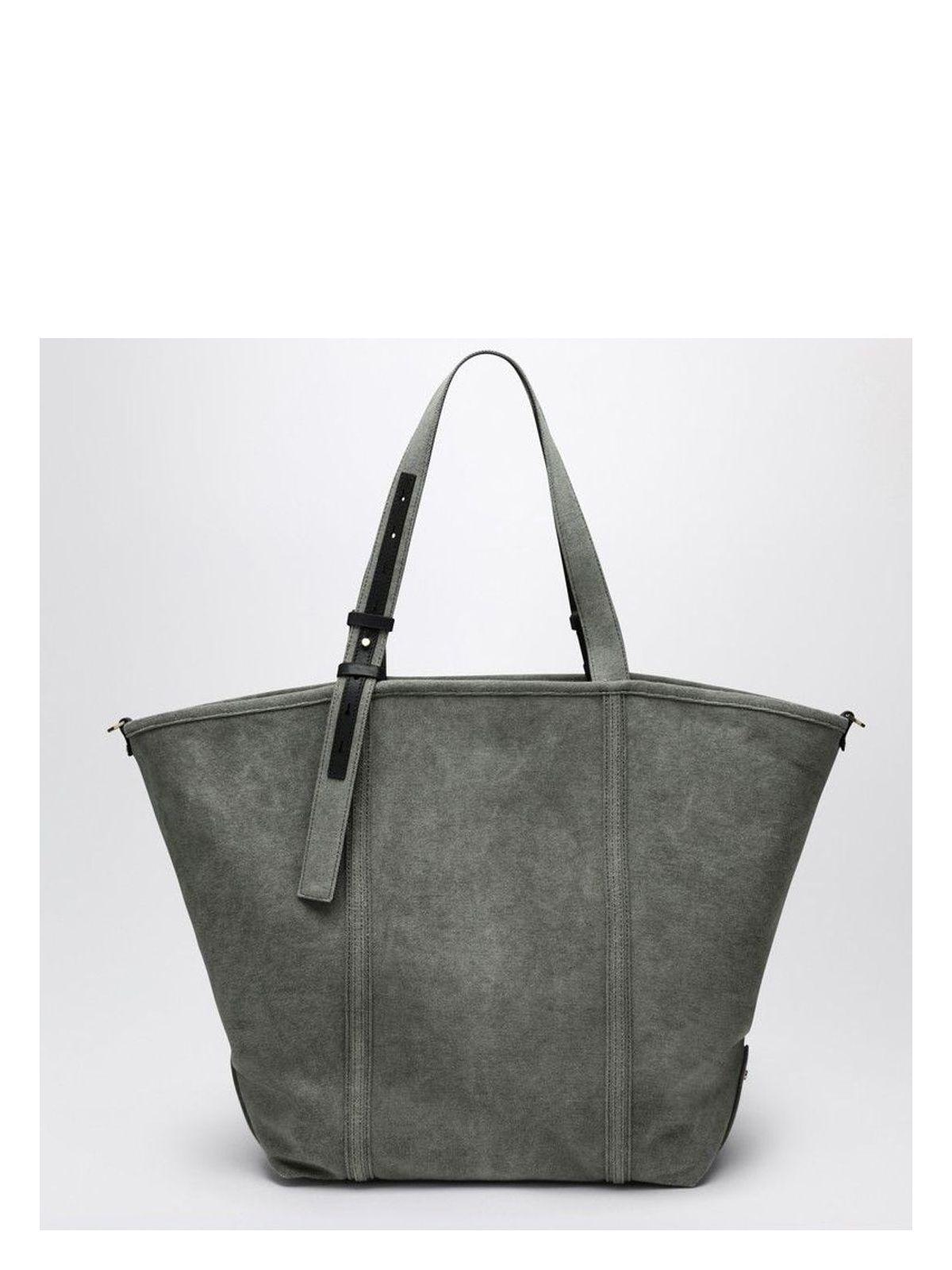トートバッグ Golden Goose Deluxe Brand 24.7 Ew Shopping Bag In Canvas Golden Goose Shopping 24 7 in Gray | Lyst