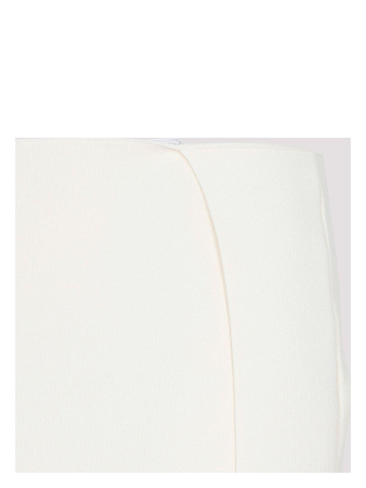 スカート JIL SANDER Ivory Viscose Blend Skirt Jil Sander Ivory Viscose Blend Skirt in White | Lyst
