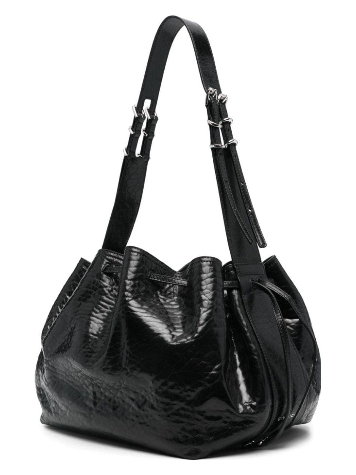 【関税＆送料込み】Givenchy Pumpkin Medium Bag In Cracked P Givenchy Pumpkin Medium Bag in Black | Lyst