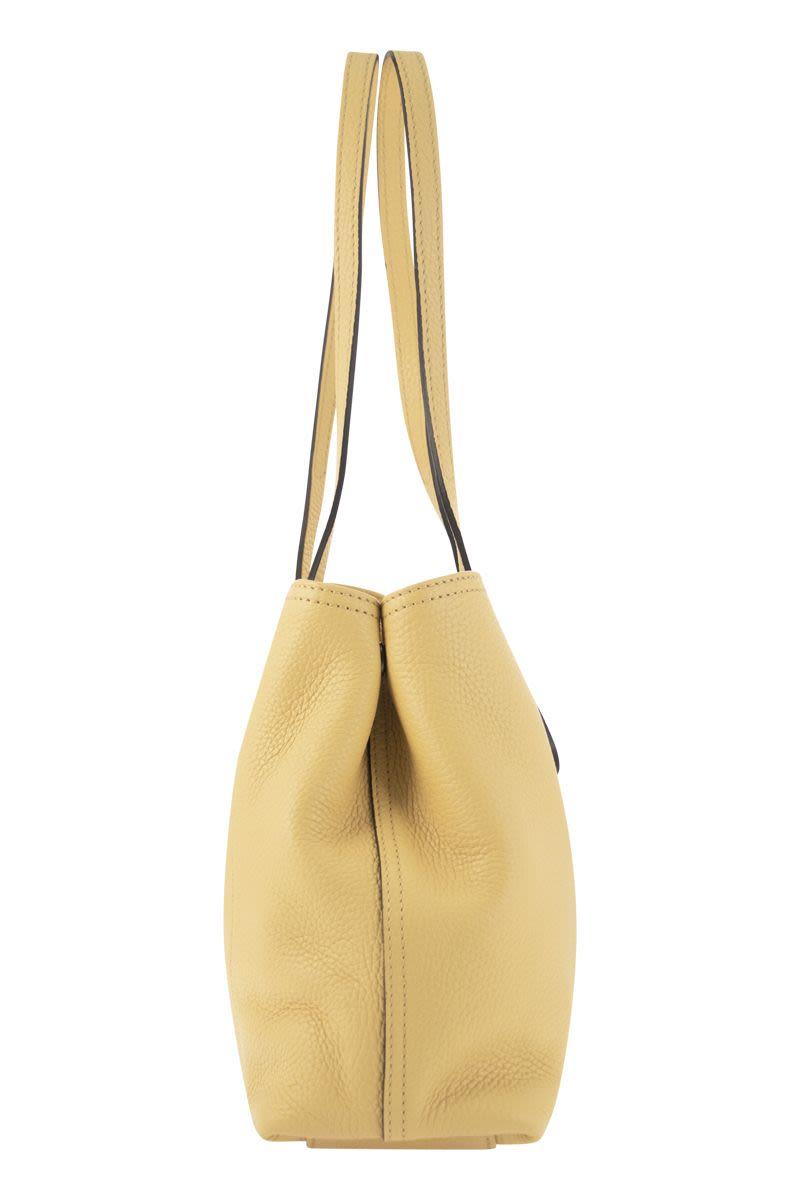 Longchamp Roseau Natural Shoulder Bag M