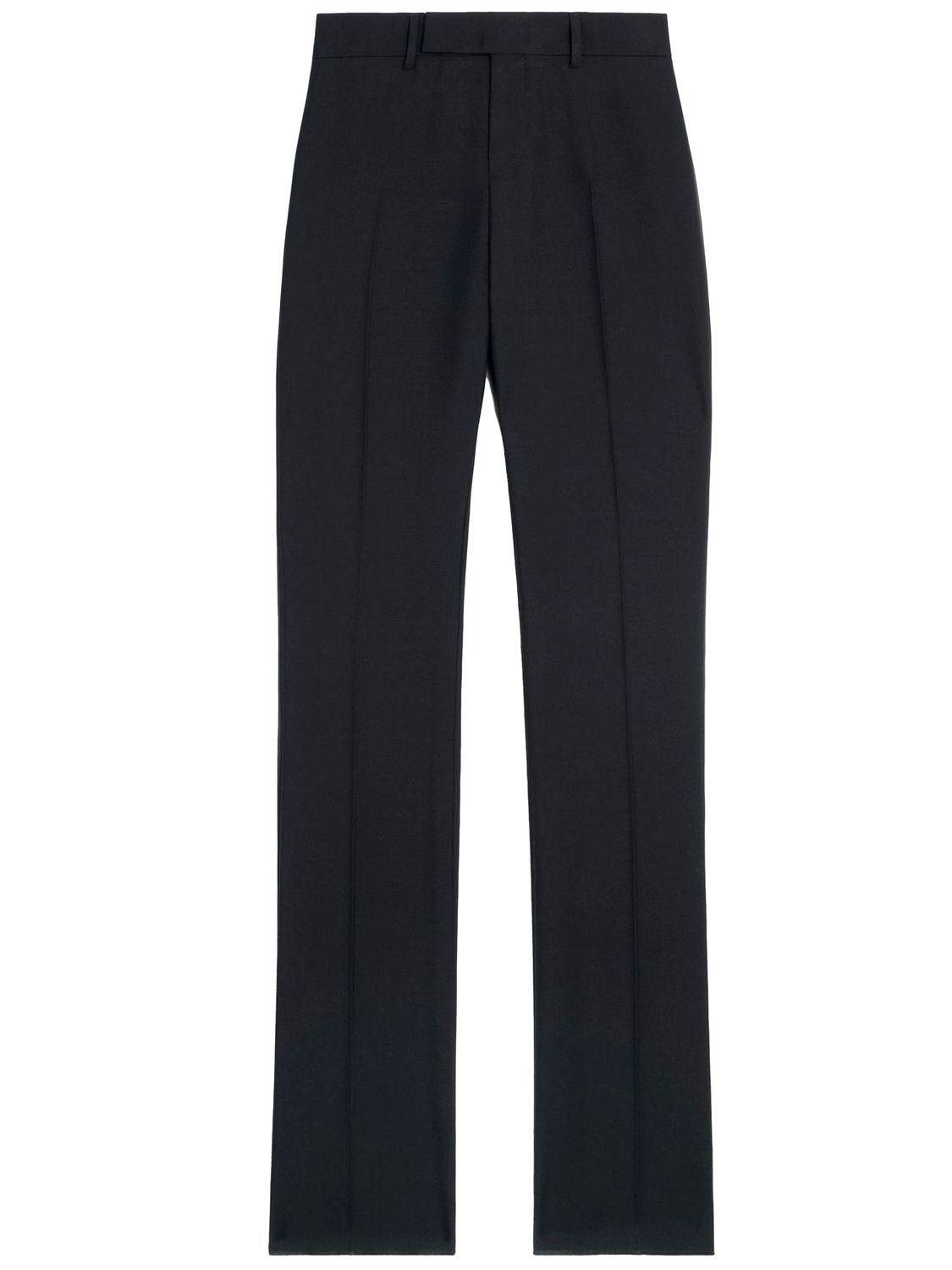 ボトムスその他 CELINE | DYLAN TUX PANTS IN WOOL AND MOHAIR 2P963363S.38NO dylan tux pants in wool and mohair - BLACK | CELINE