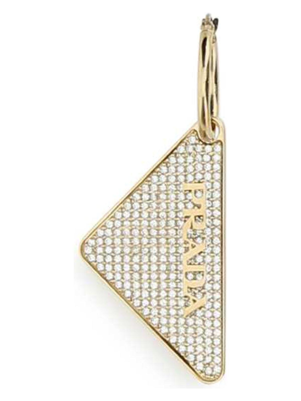 【日本入手困難】Prada Symbole pendant left earring Prada Prada Symbole Pendant Left Earring | Saks Fifth Avenue