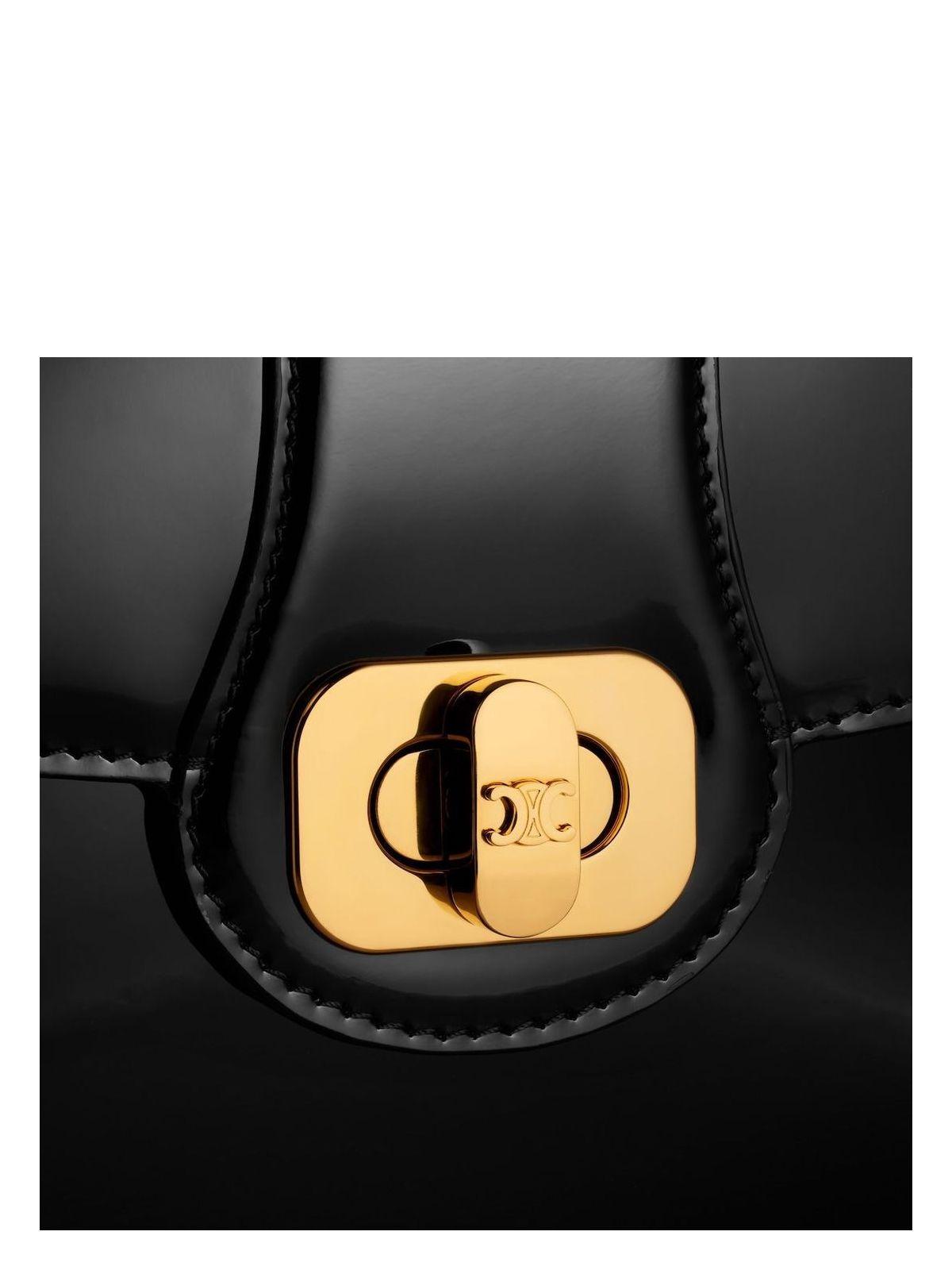 VIP価格.CELINE Josephine Teen Bag ジョセフィーヌ 関税送料込 TEEN CELINE JOSEPHINE bag IN PATENT CALFSKIN - BLACK | CELINE