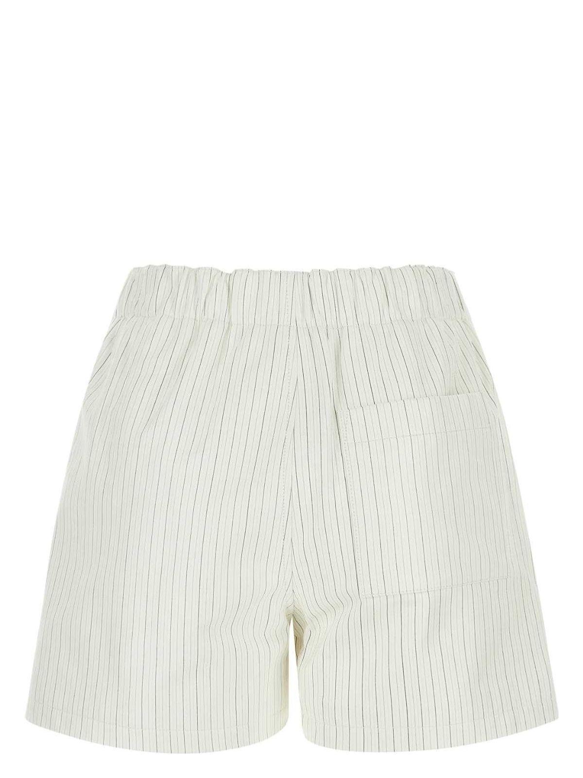 パンツ BOTTEGA VENETA Women Shorts  Burmudas 743610V36J0 2585 BROW Bottega Veneta Denim Utility Wide Leg Shorts women - Glamood