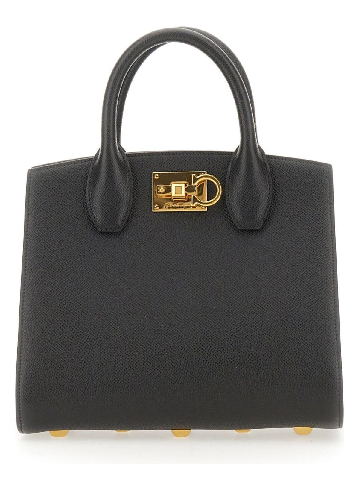ハンドバッグ Ferragamo Scholarship Study Box Ferragamo Scholarship Study Box in Black | Lyst