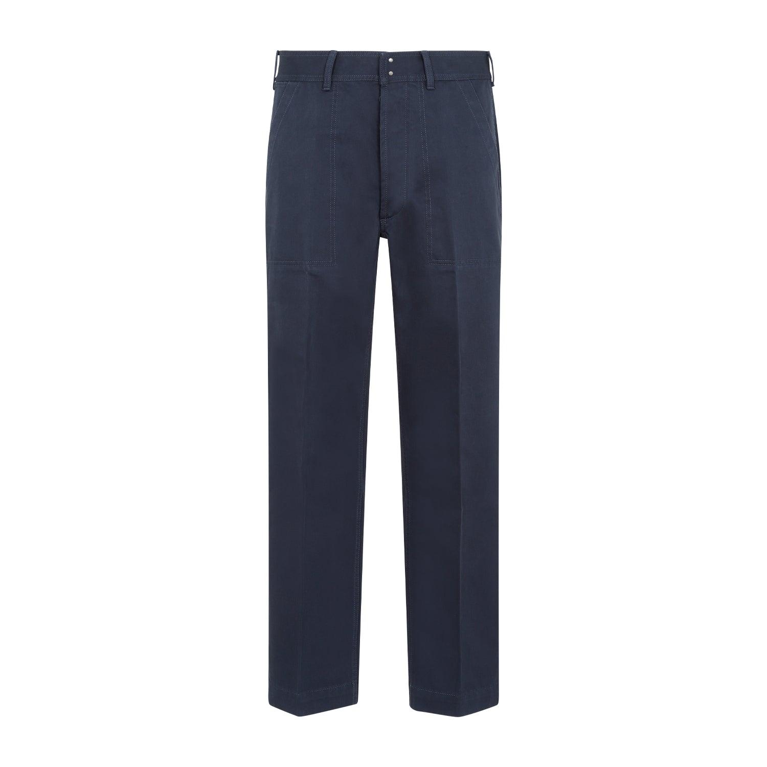 Tom Ford Twill Workwear Pants in Blue for Men Lyst