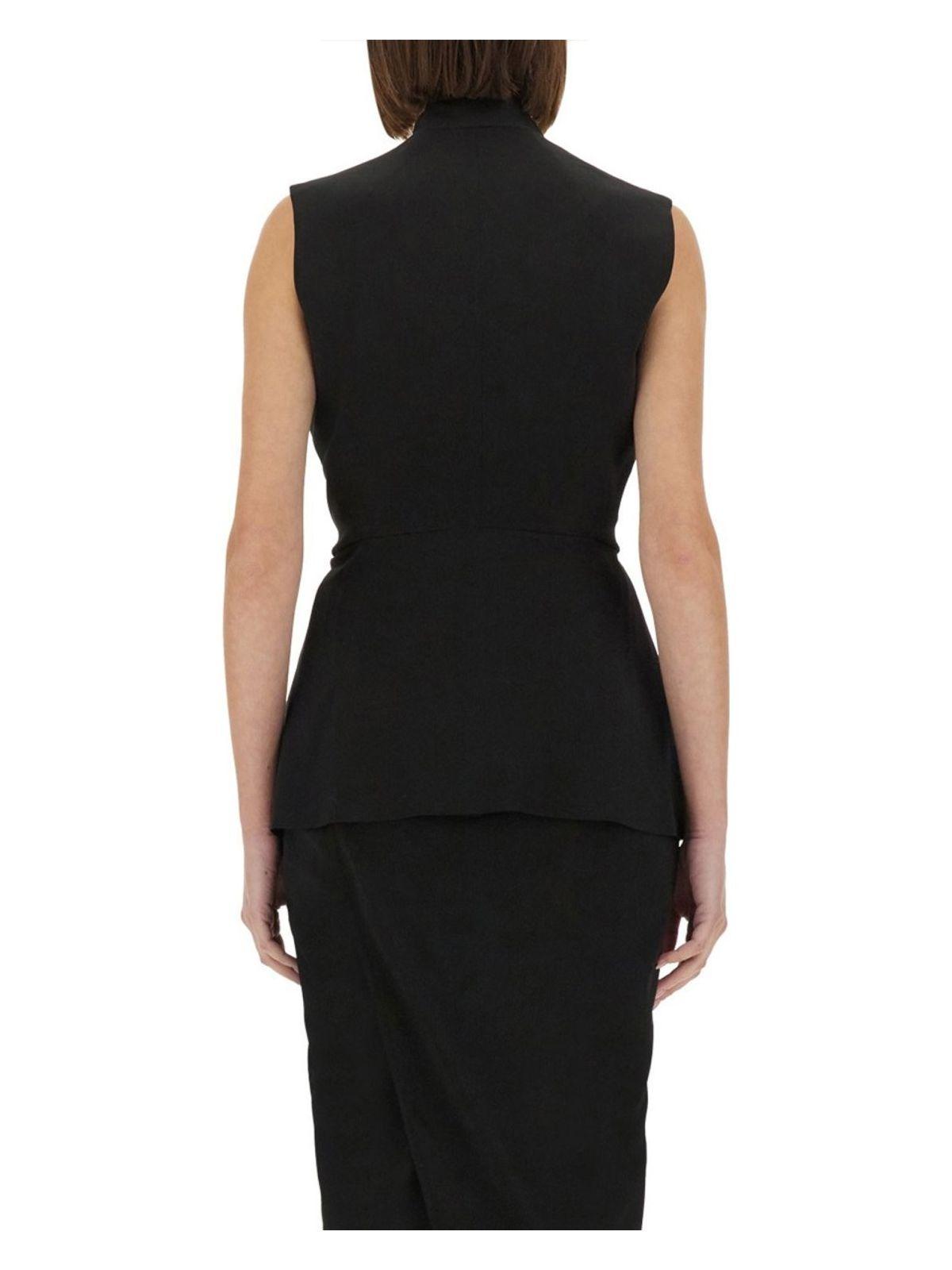 【関税＆送料込み】Rick Owens Structured Sleeveless Jacket Rick Owens Structured Sleeveless Jacket in Black | Lyst