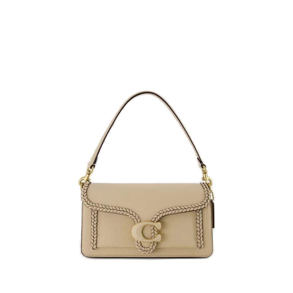 COACH Tabby 26 Small Shoulder Bag in Natural