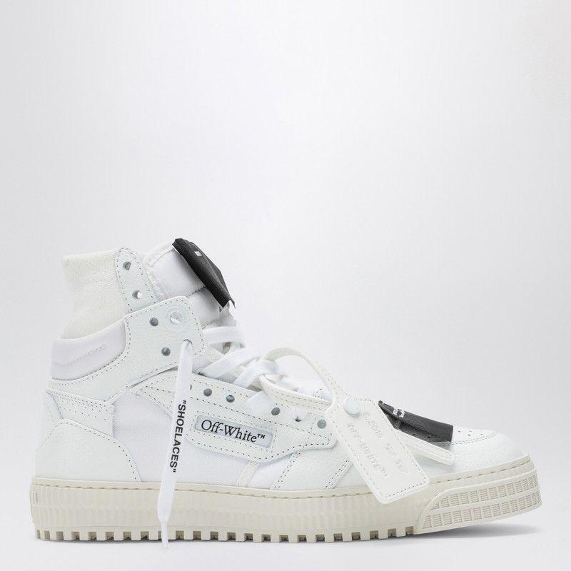 Off White c o Virgil Abloh Off Off Court 3.0 High Trainer Sneaker in White Lyst UK