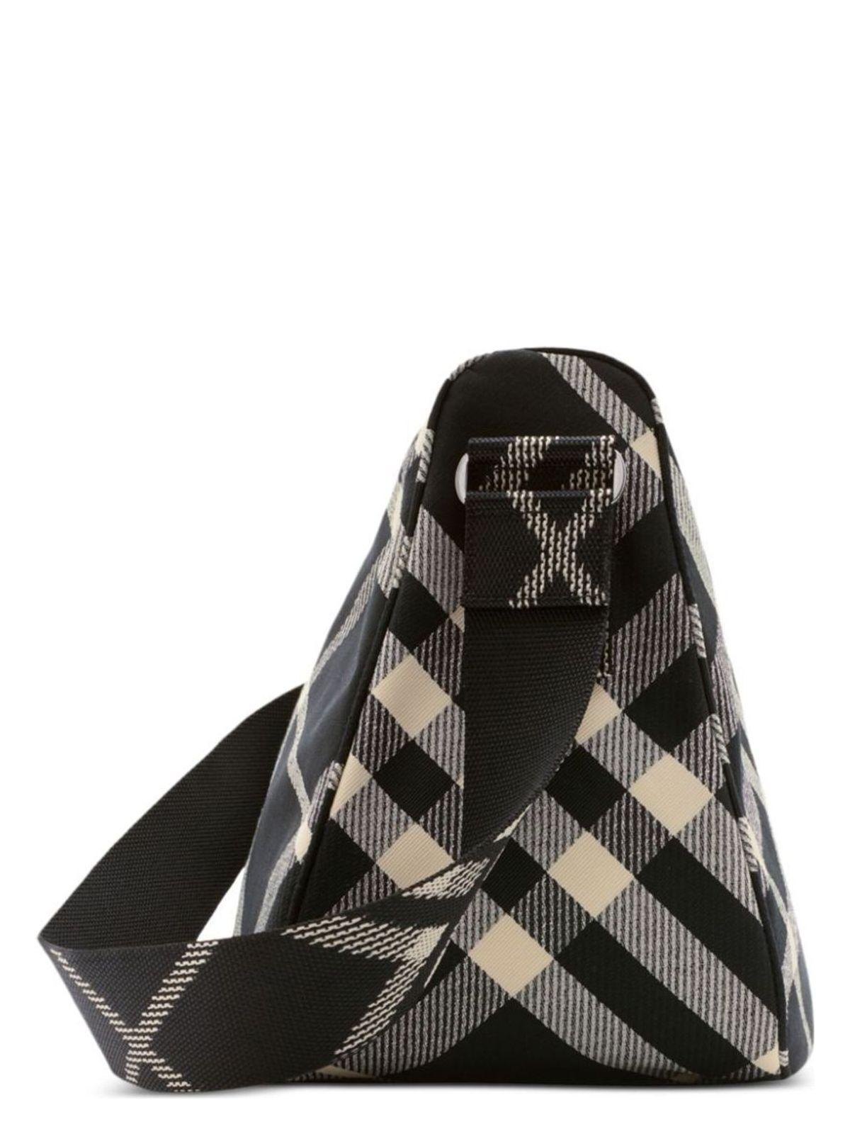 ショルダーバッグ・ポシェット Burberry Embroidered fabric medium Shield crossbody bag Burberry Embroidered Fabric Medium Shield Crossbody Bag in
