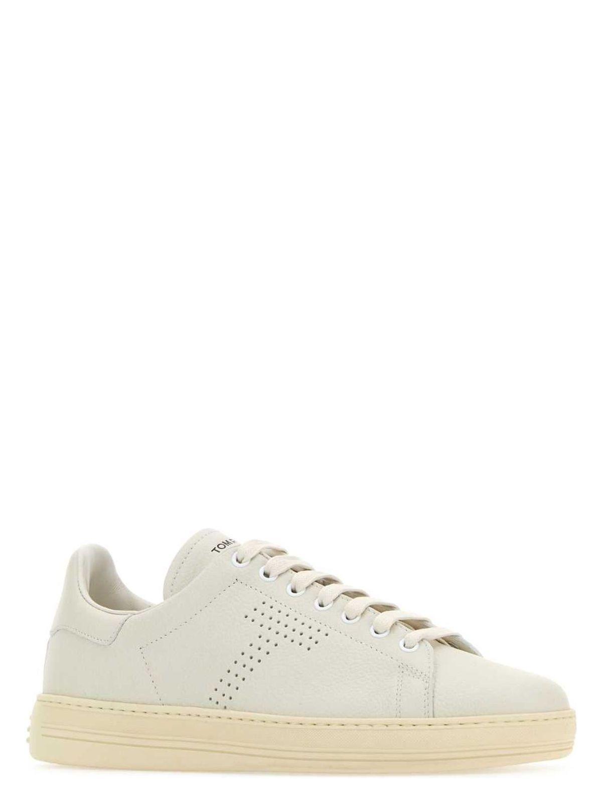 【関税&送料込み】Tom Ford 'Waiwick' White Low Top Sneaker Tom Ford Low-top sneakers for Women | Online Sale up to 64