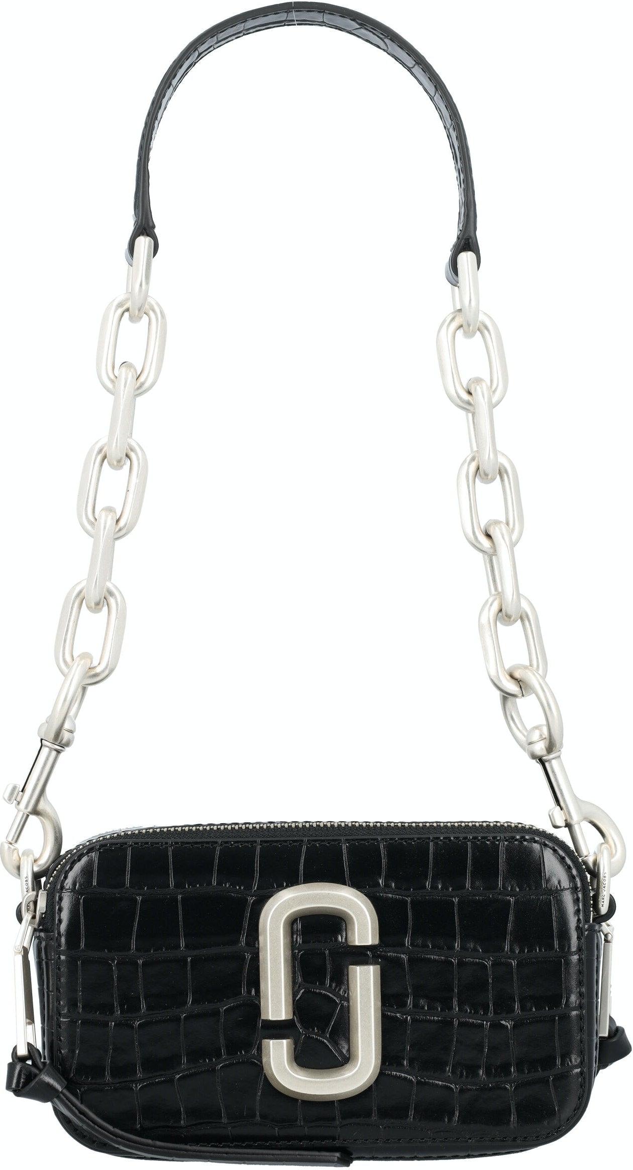 Marc Jacobs The Crocembossed Snapshot in Black Lyst