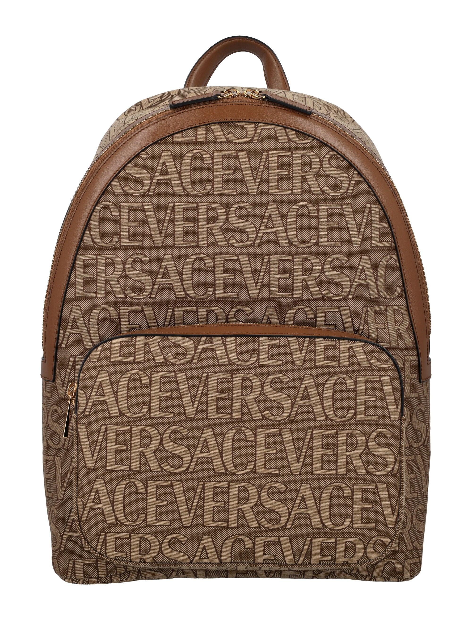 Versace Versace Allover Backpack for Men