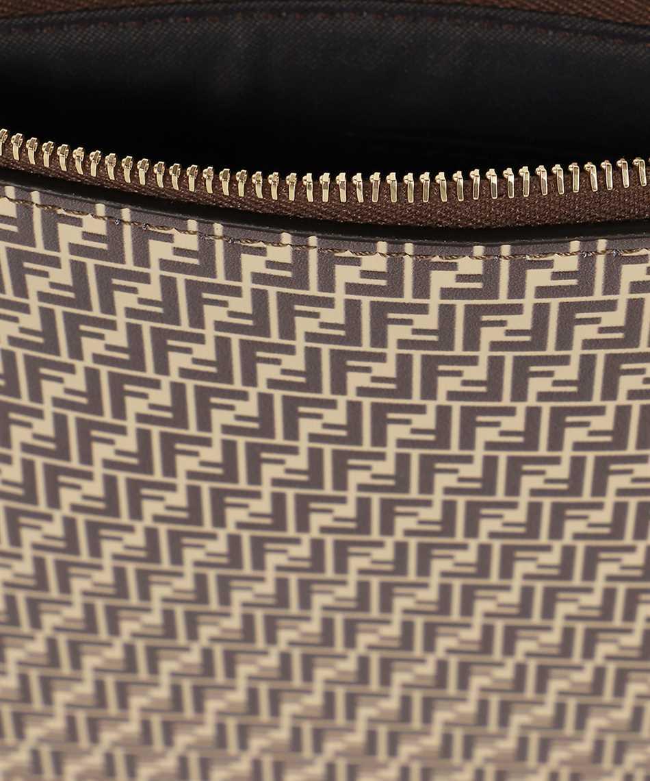 Fendi Medium FF Flat Pouch - Brown Clutches, Handbags - FEN263033