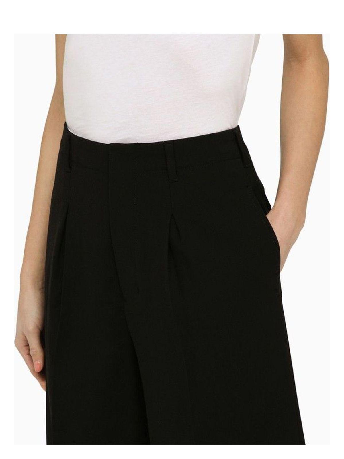 ショートパンツ Ami Paris Black wool-blend bermuda shorts Ami Paris Wool-Blend Bermuda Shorts in Black | Lyst