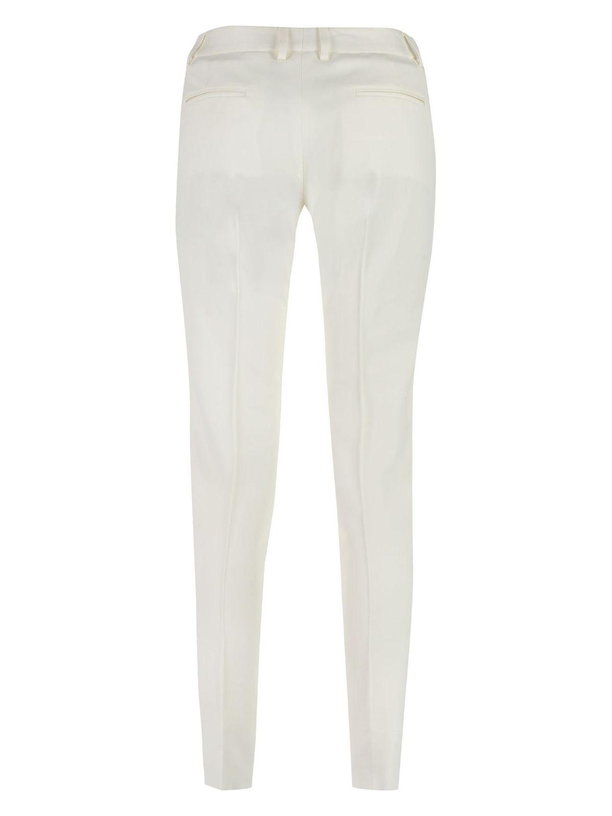 【 Saint Laurent】Ivory wool pant White White Saint Laurent Pants for Women | Lyst