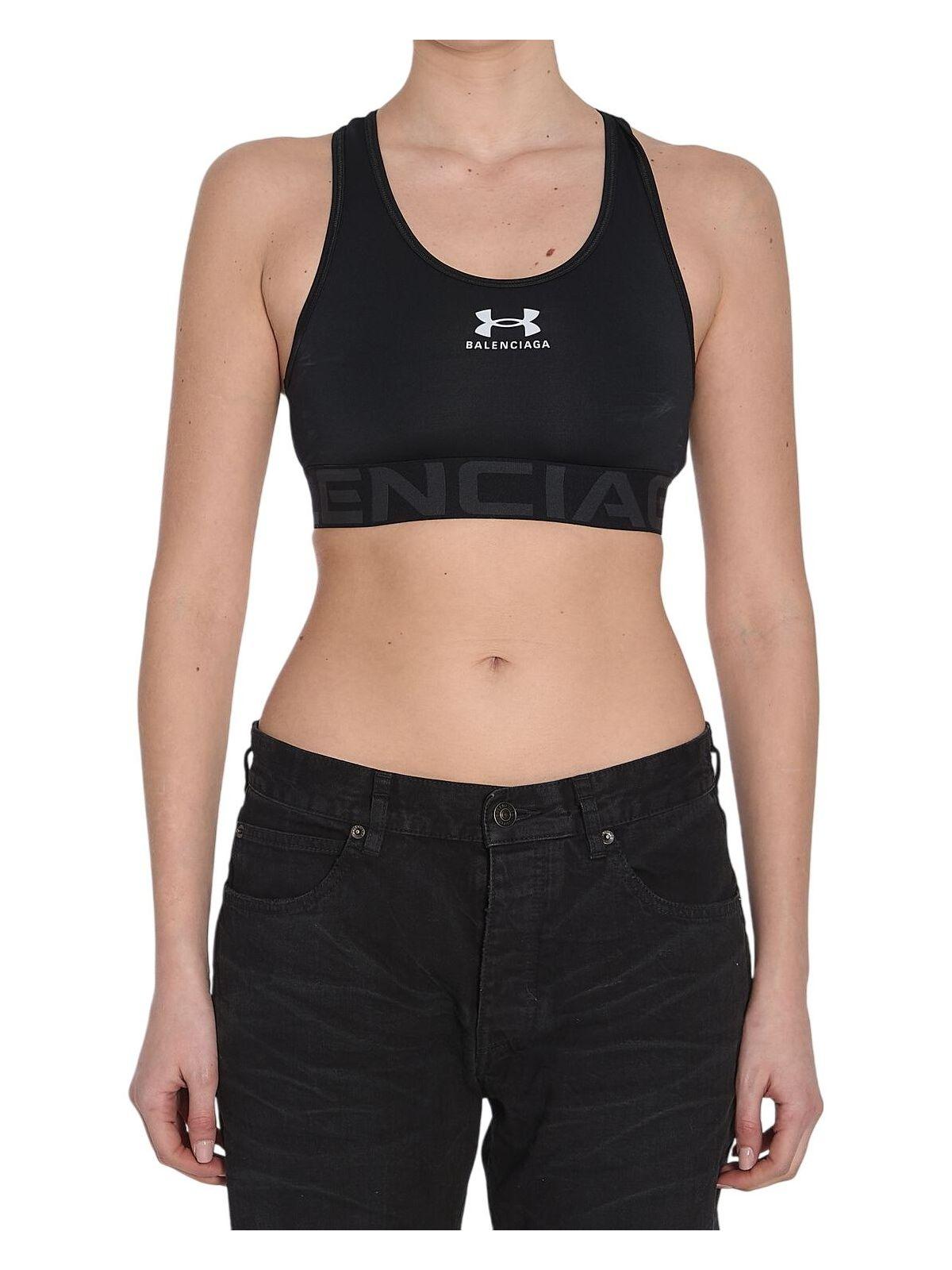 ブラジャー Balenciaga Black Tech Jersey Balenciaga X Under Armour Bra Buy Balenciaga Black x Under Armour® Sports Bra in Technical