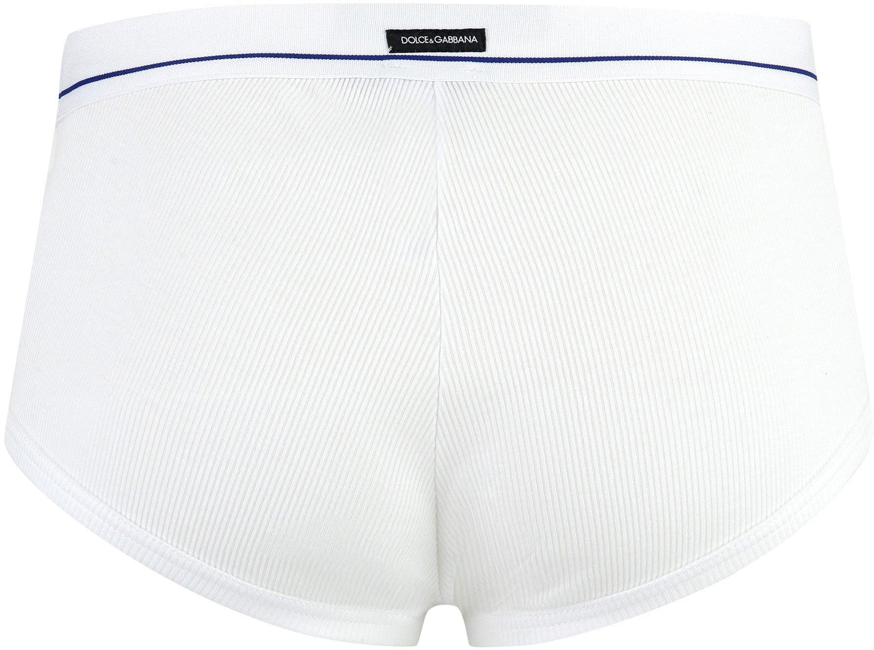 Dolce & Gabbana Brando Ribbed Cotton Briefs - Farfetch