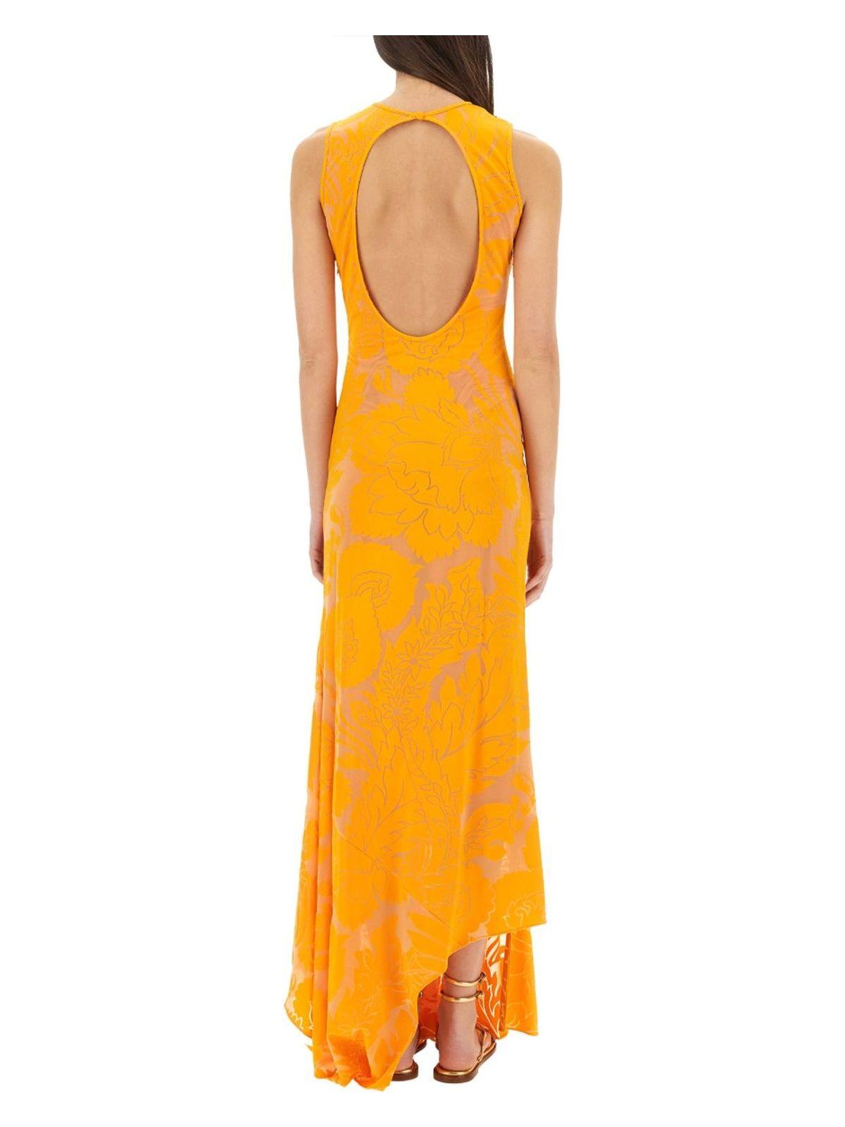 ワンピース Etro Devore Stretch Jersey Dress With Cut-Out Etro Dévoré Stretch Jersey Dress With Cut-Out | THE LIST