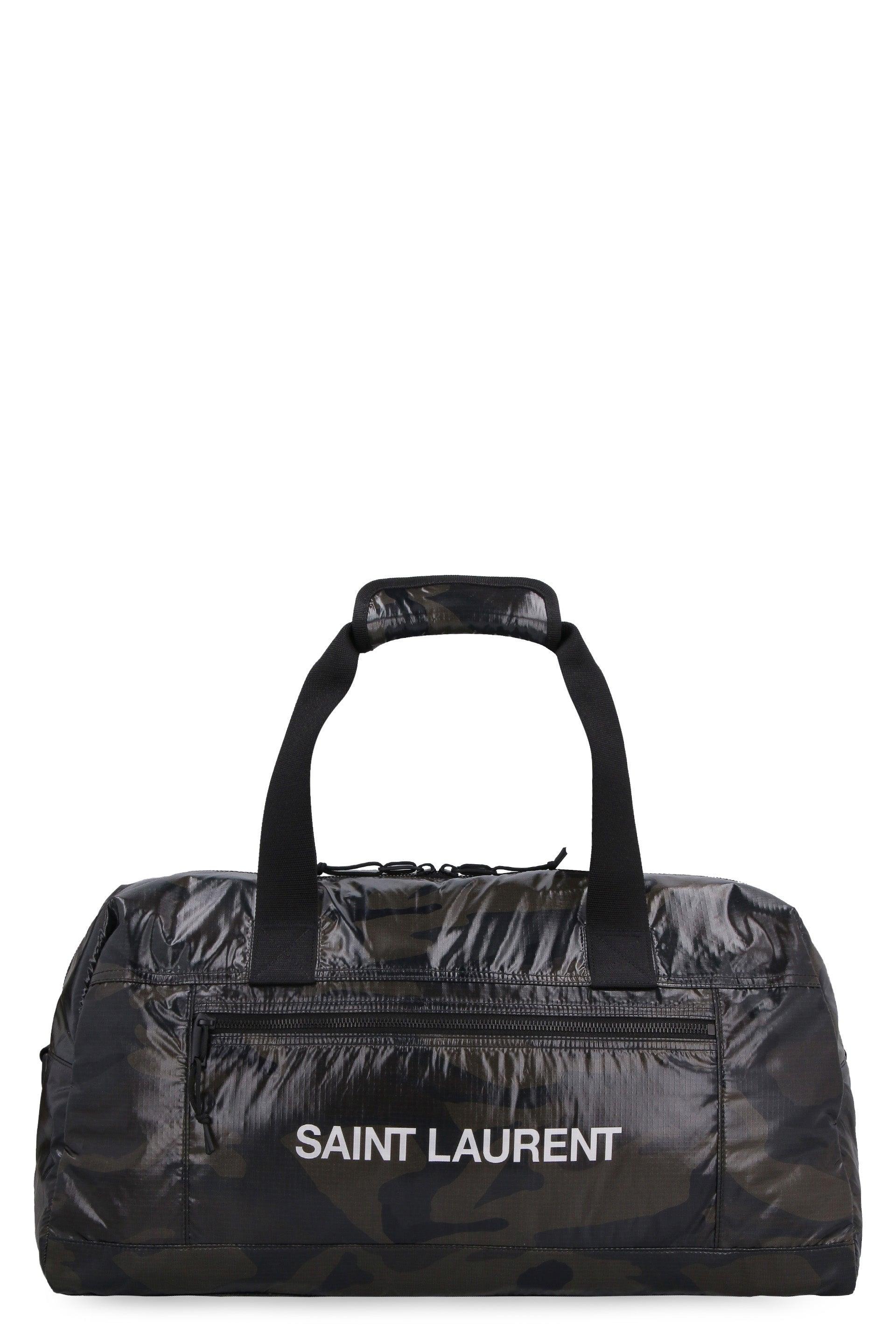 Saint Laurent Nylon Duffle Bag in Black for Men | Lyst