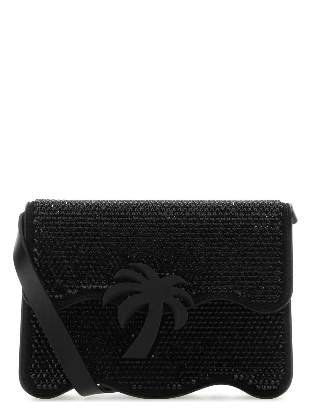 ショルダーバッグ・ポシェット Palm Angels Embellished suede Palm Beach crossbody bag Palm Angels Embellished suede Palm Beach crossbody bag (Palm