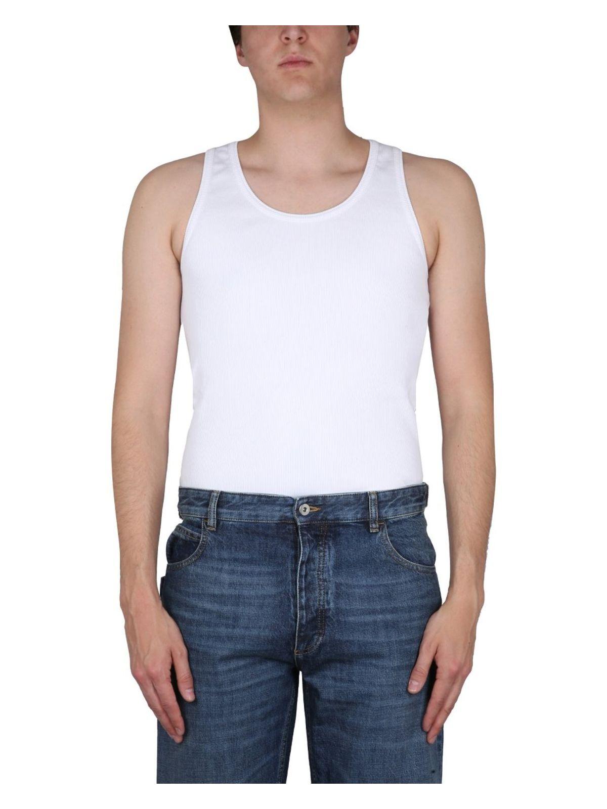 Tシャツ・カットソー BOTTEGA VENETA LIGHTWEIGHT KNIT SLEEVELESS TOP Bottega Veneta Sleeveless t-shirts for Men | Online Sale up