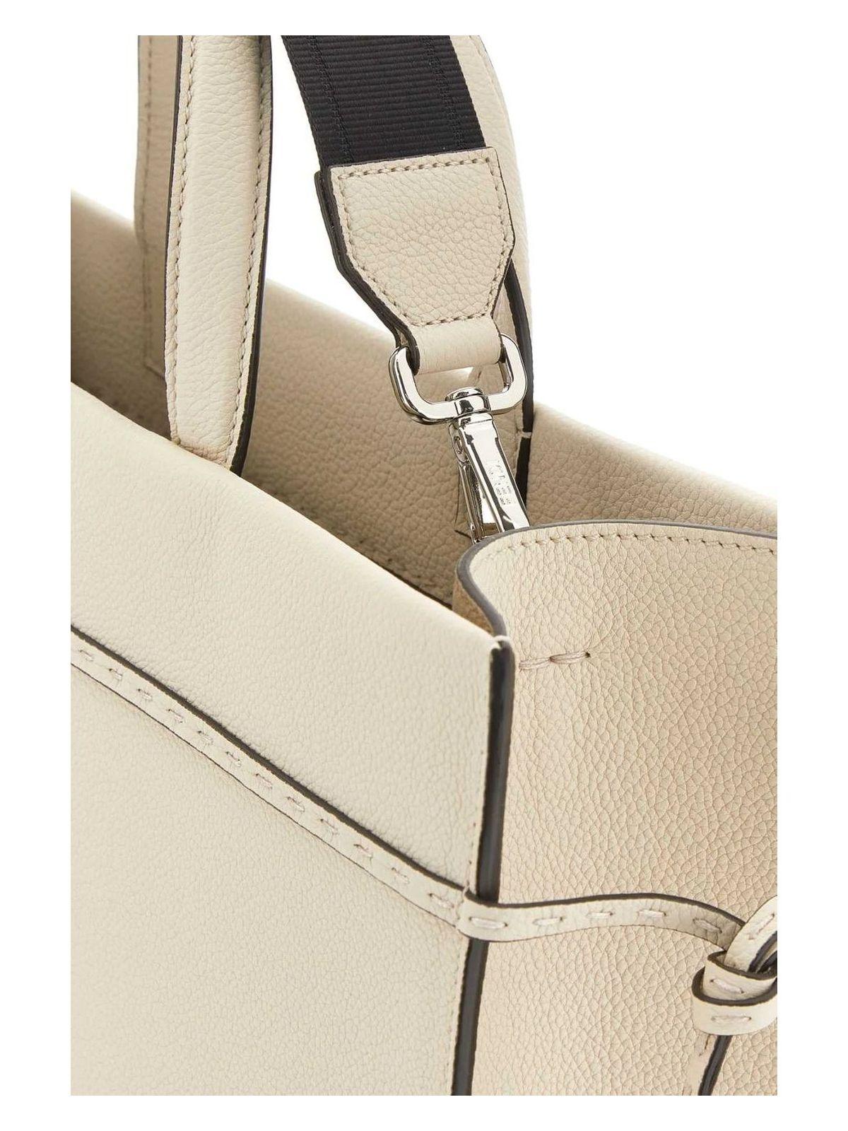 ◆FENDI 最新作 ◆Medium Go To Shopper バッグ/Ivory◆ Fendi Ivory Medium Go To Shopper Shopping Bag in Natural | Lyst