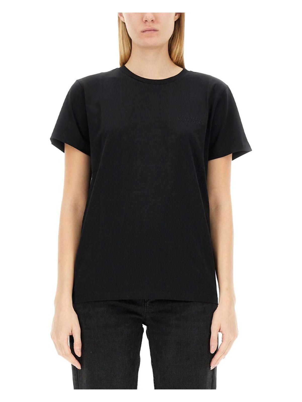Isabel Marant T-Shirt Vidal in Black | Lyst