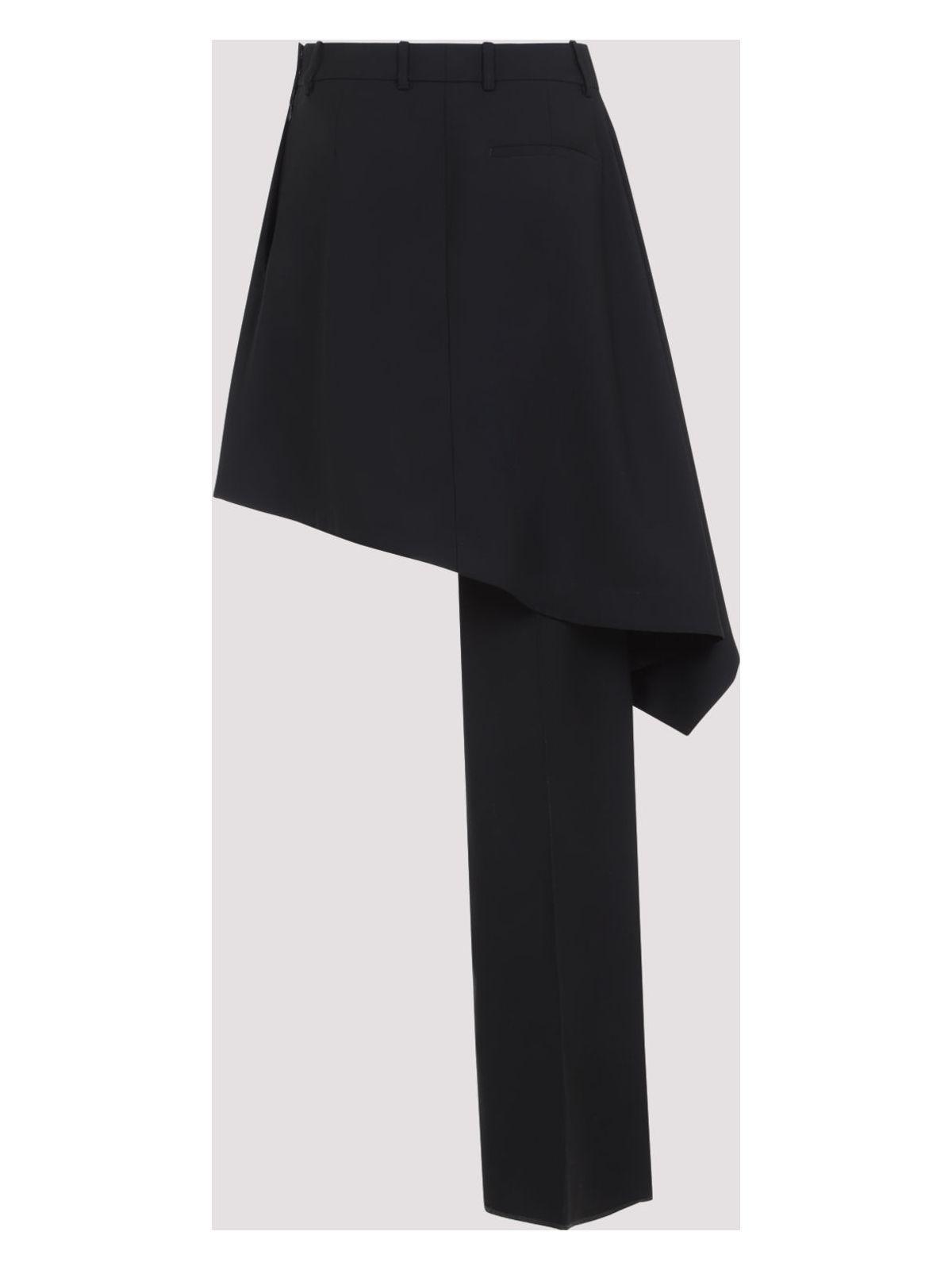スカート Bottega Veneta Asymmetric Panta Skirt Bottega Veneta Asymmetric Panta Skirt in Black | Lyst