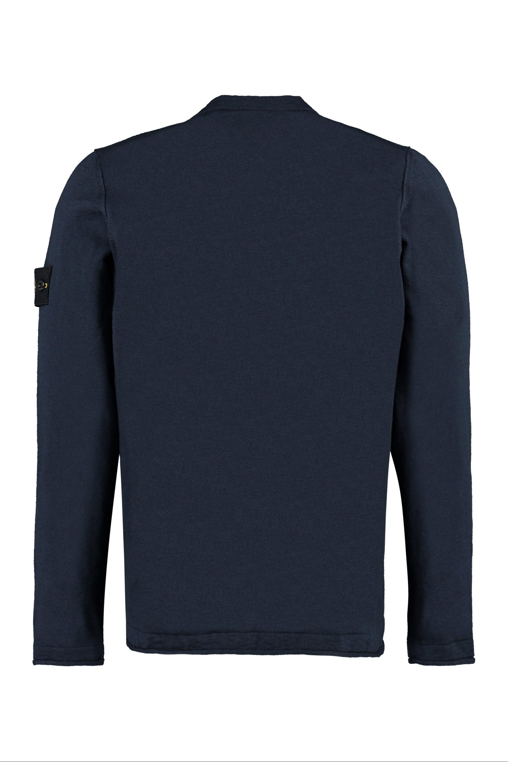 Dark blue deals stone island jumper