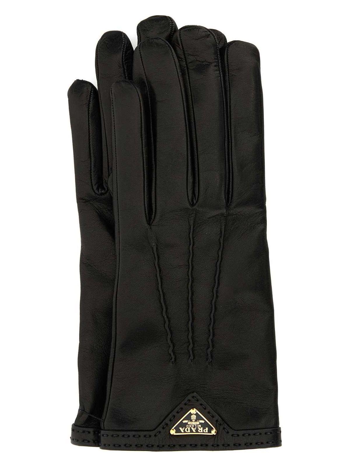 Women's Prada Gloves | Lyst