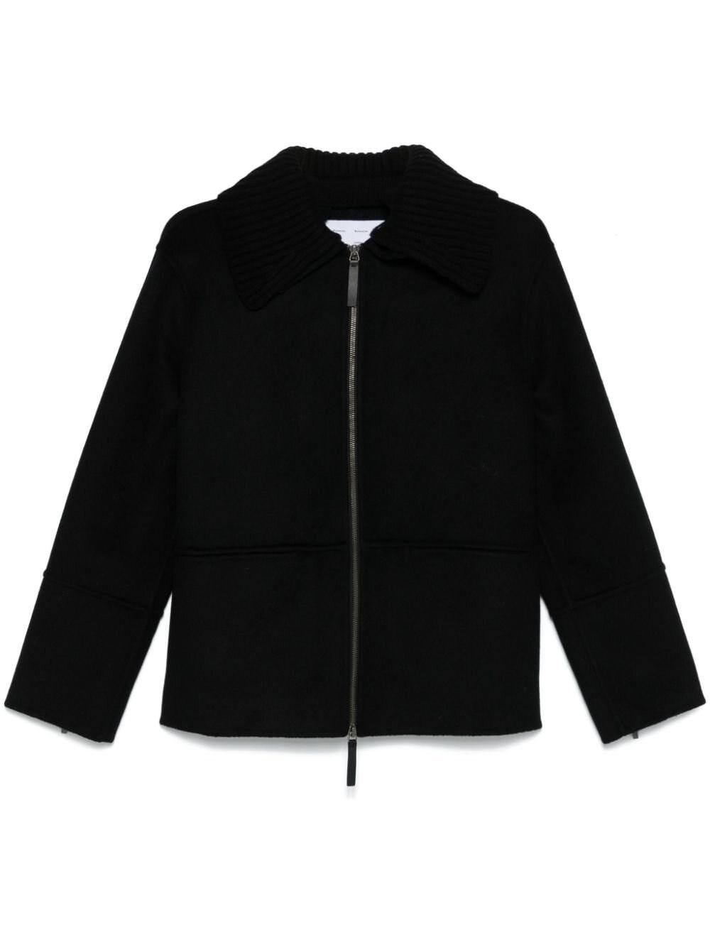 Proenza Schouler Poppy Jacket in Black Lyst UK