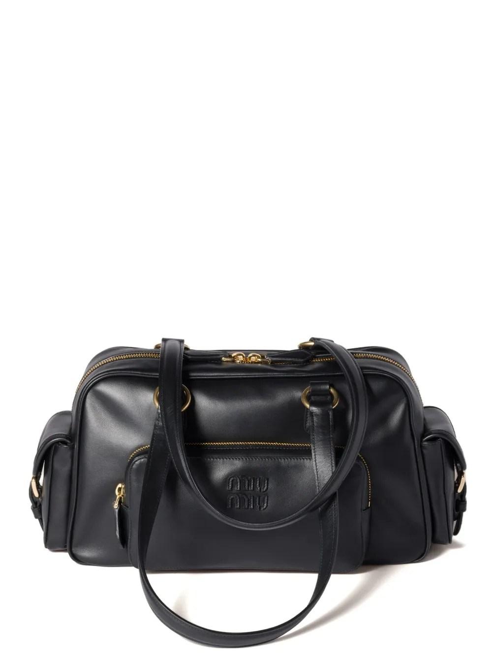 ハンドバッグ Miu Miu Smooth Leather Handbag Miu Miu Smooth shoulder bag adjustable strap | The Fashion