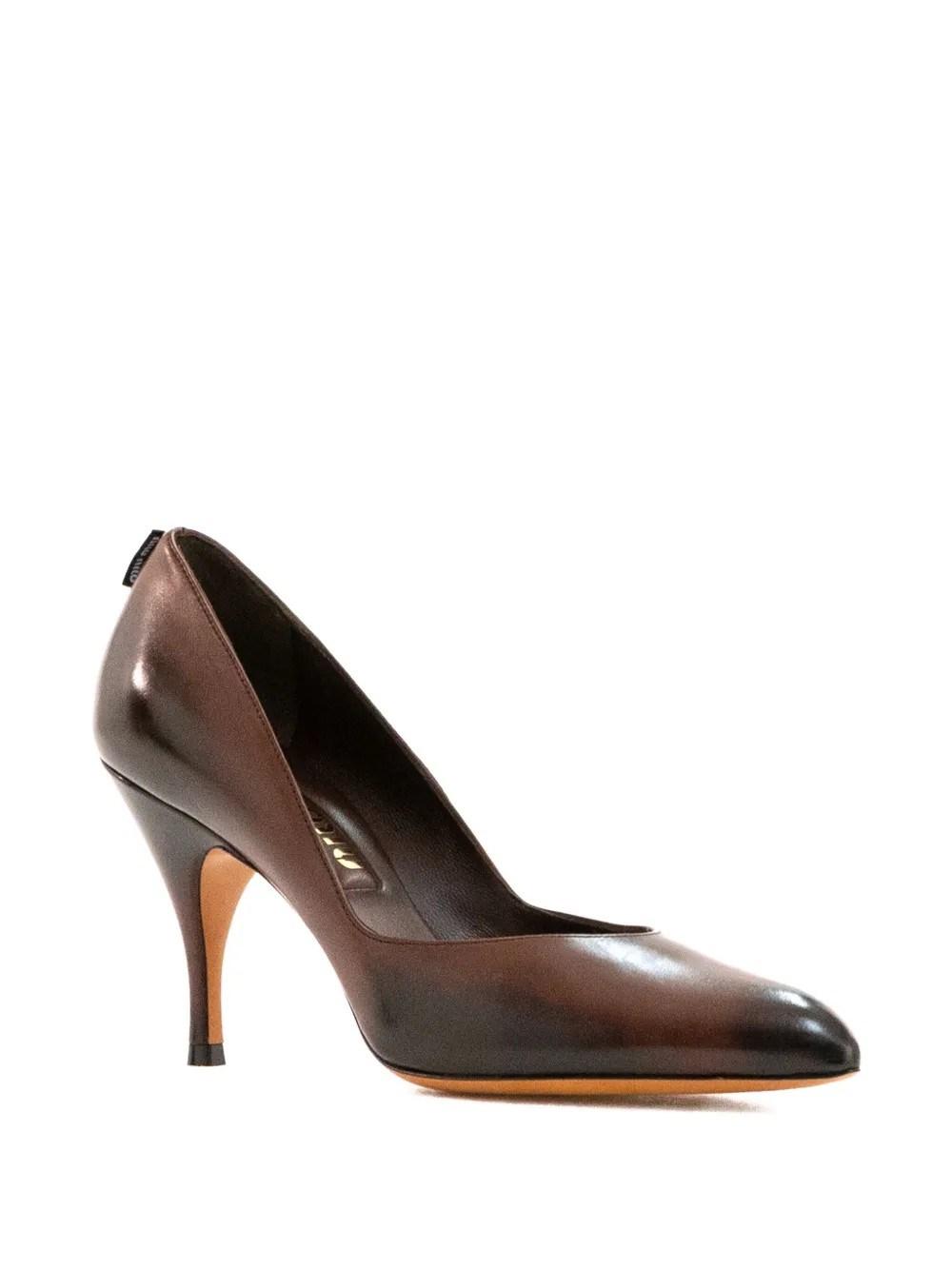 Miu Miu 00s ウエスタン パンプス western heels Heroes or Villains? Miu Miu Western leather mules > Shoeperwoman