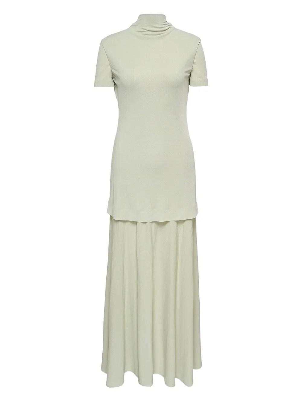 ワンピース Jil Sander Long Dress With Ruffles Jil Sander Long dress with black ruffles | TheDoubleF