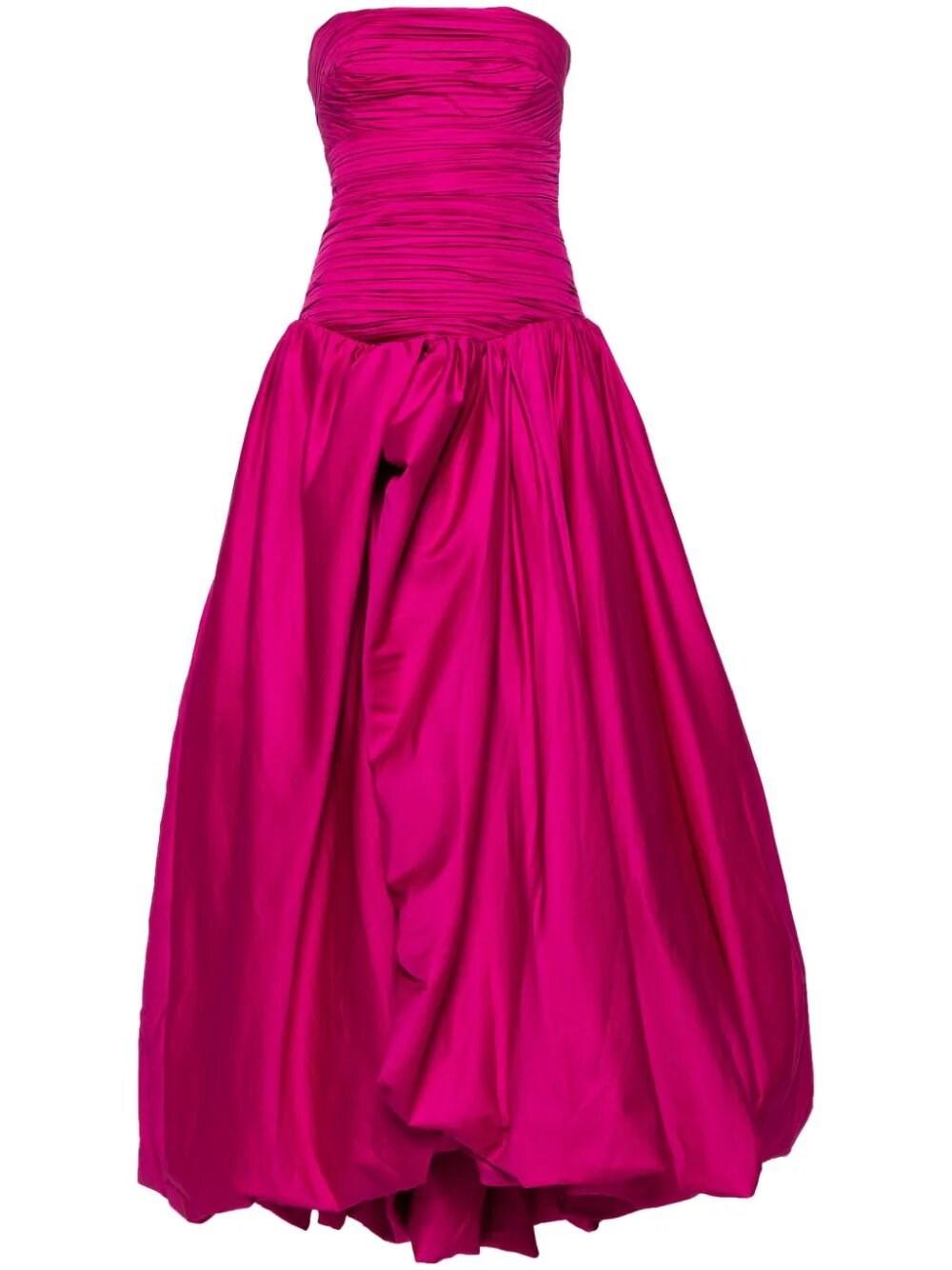 aje bubble dress pink Violette Bubble Hem Mini Dress-PASTEL PINK / 8