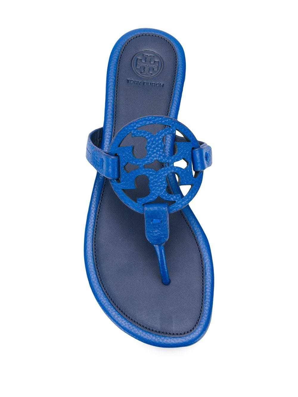 tory burch miller blue sandals